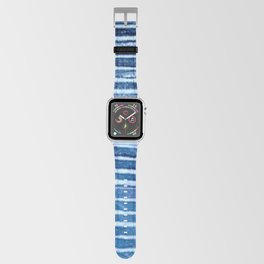 Modern Pinstripe 1 - Blazing Blue Apple Watch Band