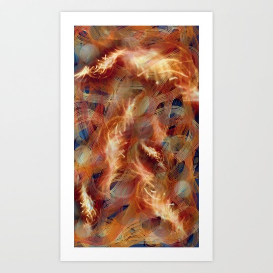 Electricity crush Art Print