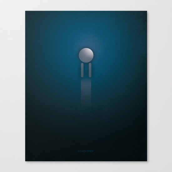 SMOOTH MINIMALISM - Star Trek Canvas Print