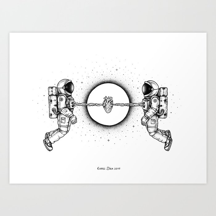 Cosmic Love Art Print By Buko2 Society6 Cosmic Love Art Print By Buko2 Society6