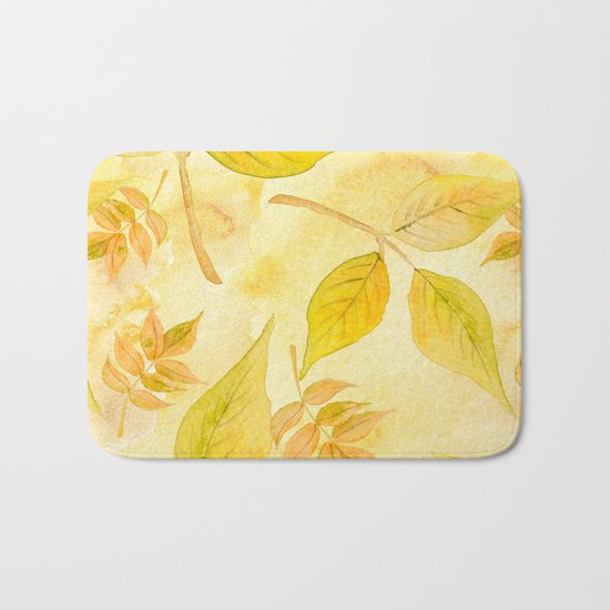 Autumn leaves #13 Bath Mat