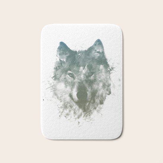 Wolf Like Me Bath Mat