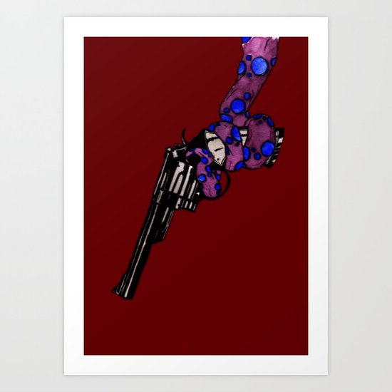 Oceanic Menace 2 Art Print