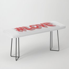 Cute Expression Design "#LOVE". Buy Now Bench