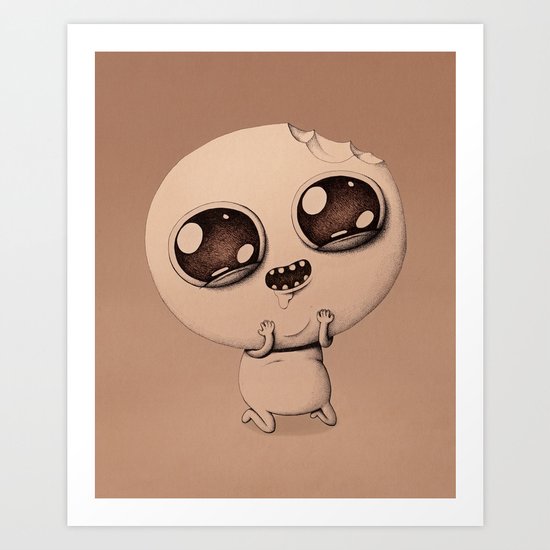 When you really want something. Art Print