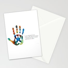 Pet Art - A Paw To Hold Stationery Card