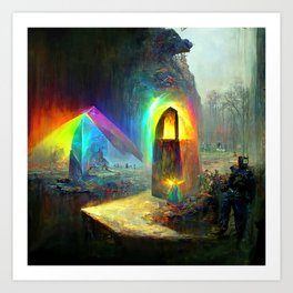 Pride Prism Art Print