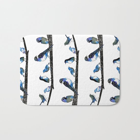 Painted Version. Bath Mat