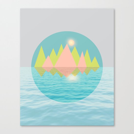 Spring Landscape IV Canvas Print