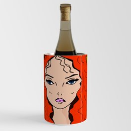 Redhead beauty Wine Chiller