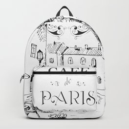 Cafe Paris Backpack