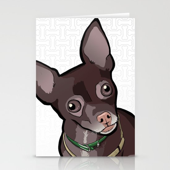 Taco T. Man (Chihuahua) Stationery Cards