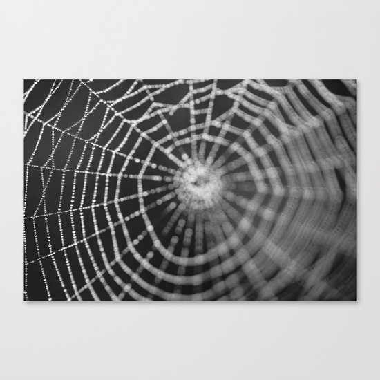 Bokeh Web Canvas Print