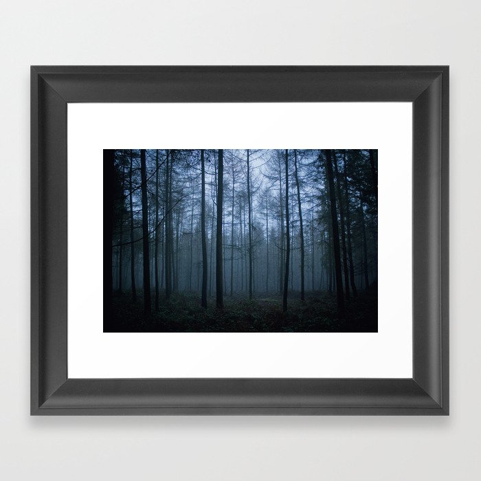 I'm lost and I don't want to be found Framed Art Print