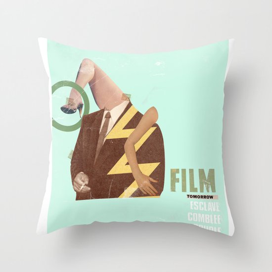 Charles Brown the story continued Throw Pillow