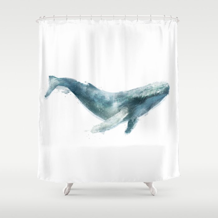Humpback Whale Shower Curtain