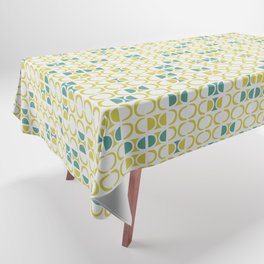 Chain Links, Midcentury Modern • Variation 2 Tablecloth
