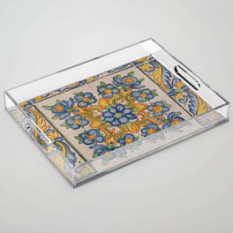 Mexican Tile 6 Acrylic Tray