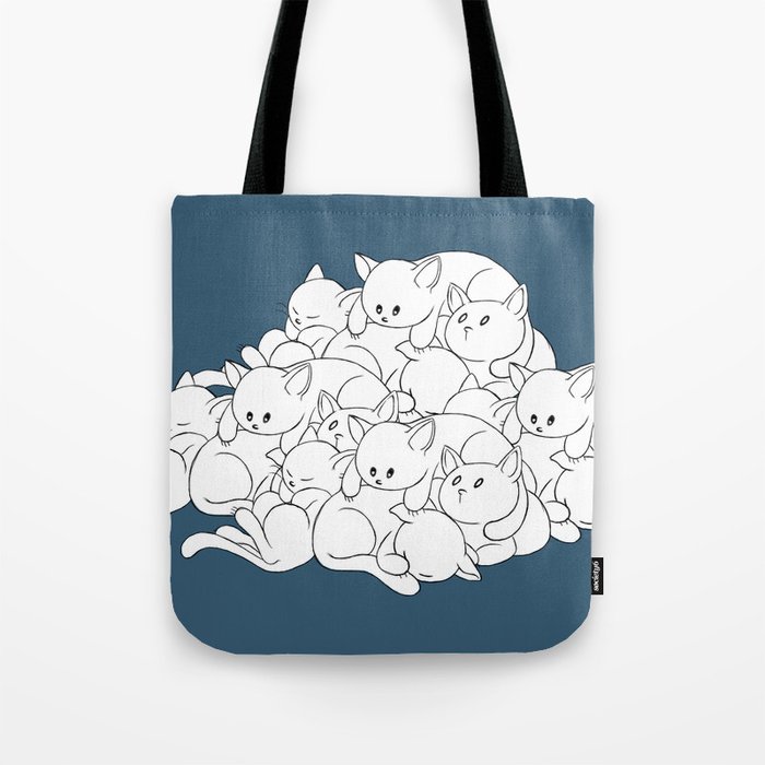 Pile o' Kitties Tote Bag