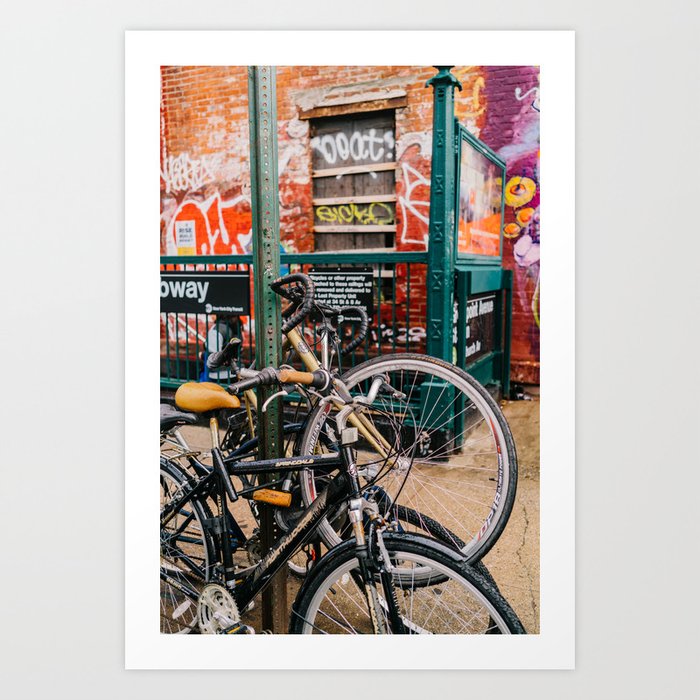 Brooklyn Bike II Art Print