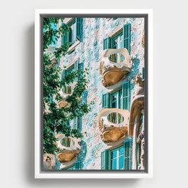 Casa Batllo Print, Antoni Gaudi Architecture, Famous Barcelona Landmark Print, House Batllo, Urban Details, Charming Architectural Details, Retro Home Framed Canvas