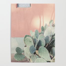 Scenes from Marfa II x Pink Cactus Art Poster