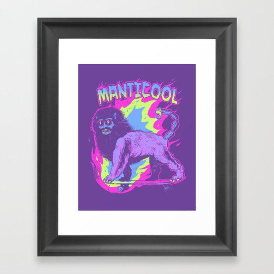 Manticool Framed Art Print