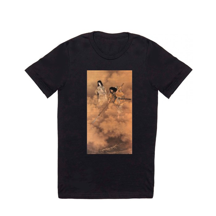 Gods of creation and death in Japanese mythology. T Shirt
