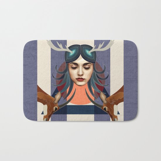 Antelope Girl Bath Mat