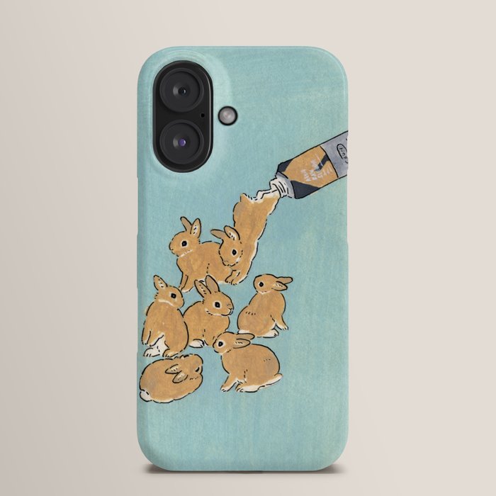 iPhone・スマホケース Society6 Psychedelic Rabbits by Nikola Nupra Society6 Psychedelic Rabbits by Nikola Nupra (Society6
