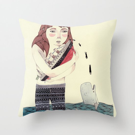 Overboard Throw Pillow