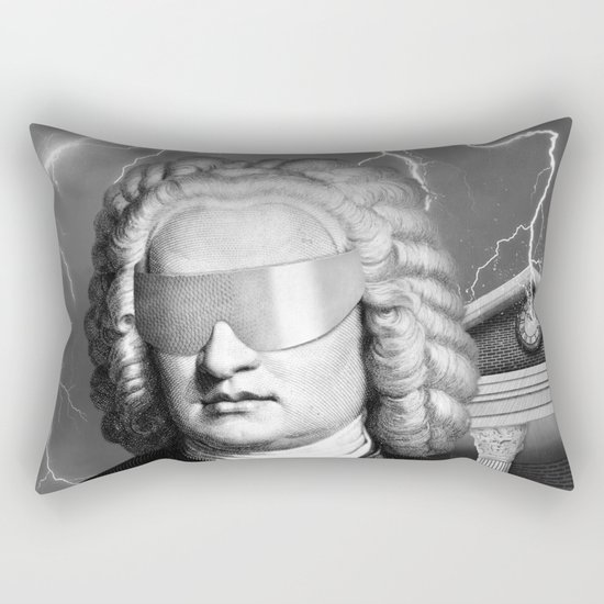 Bach To The Future (New Version) Rectangular Pillow