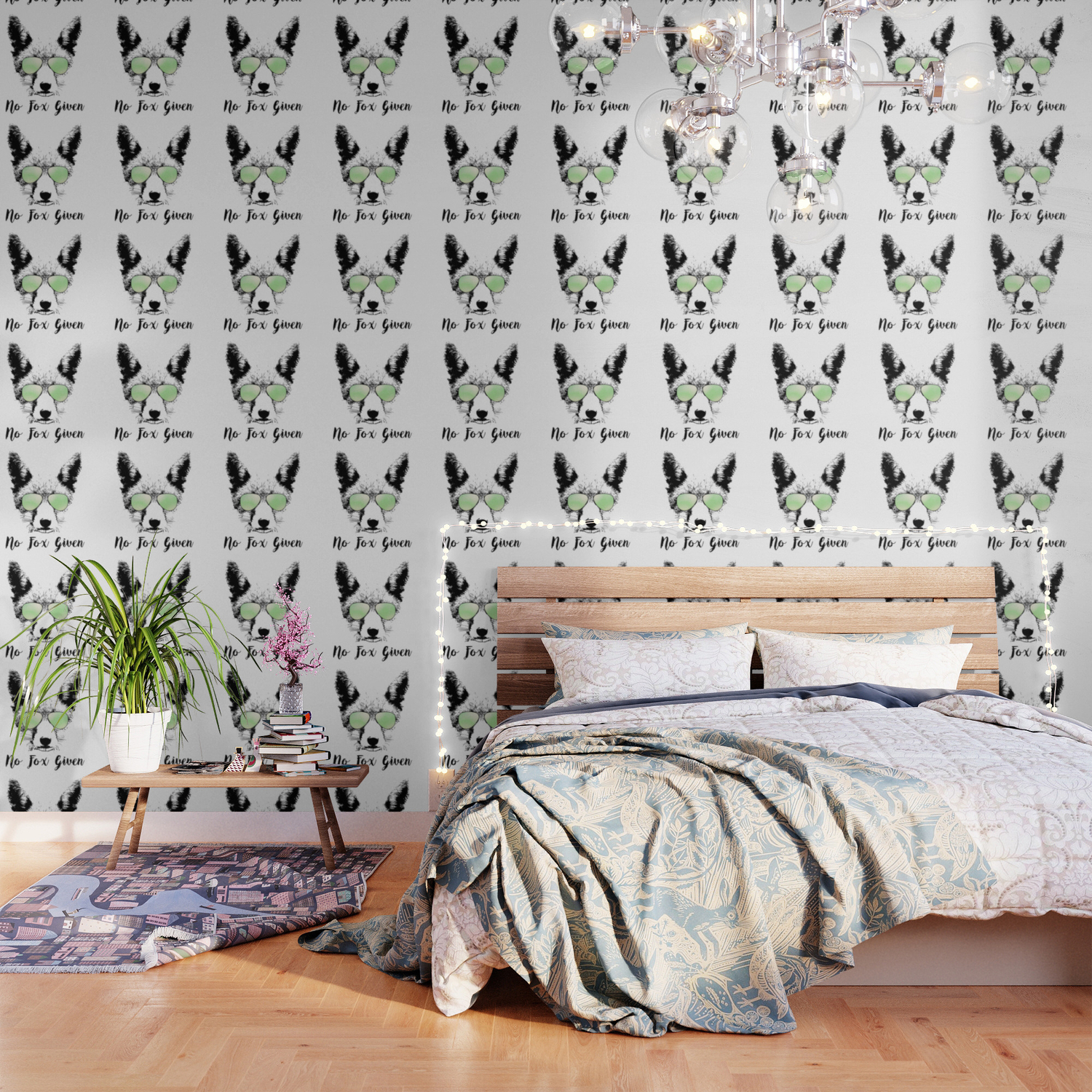 No Fox Given Wallpaper By Jacopaco Society6