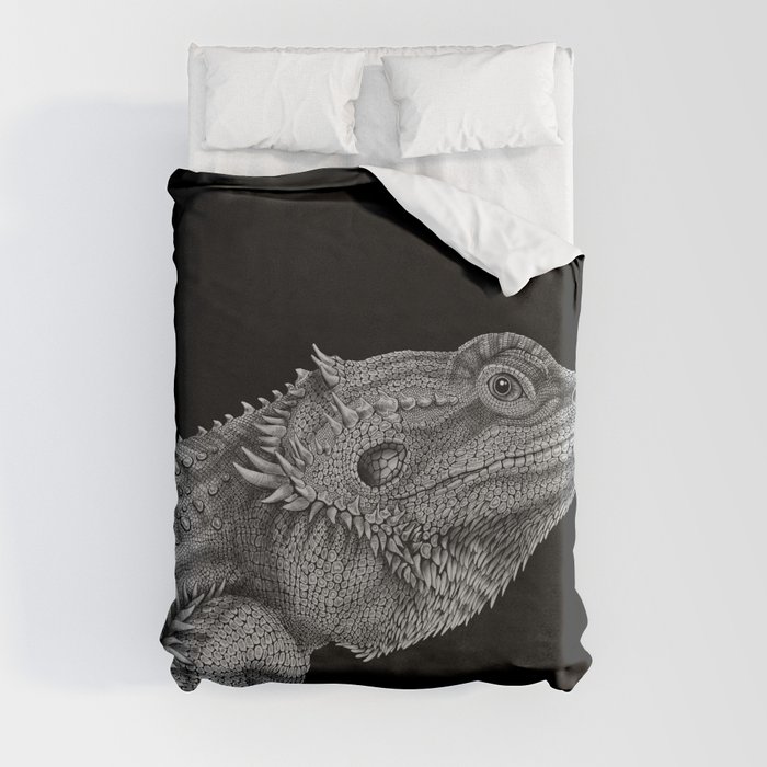 Bearded Dragon Duvet Cover