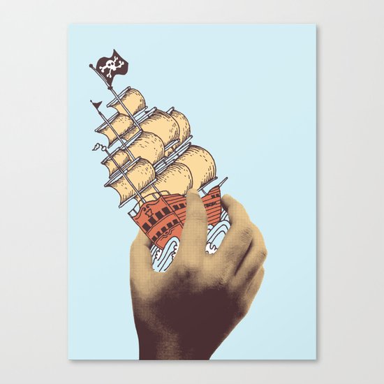 Arr! Arr! Canvas Print