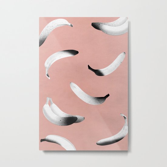 B-A-N-A-N-A-S 2.0 Metal Print