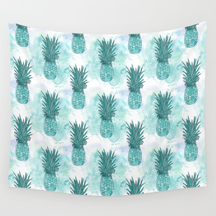 Magical Pineapple 2 Wall Tapestry