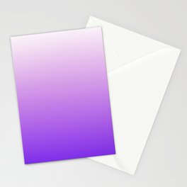 OMBRE PURPLE COLOR  Stationery Card