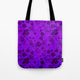 Purple Flower Koi 1 Tote Bag