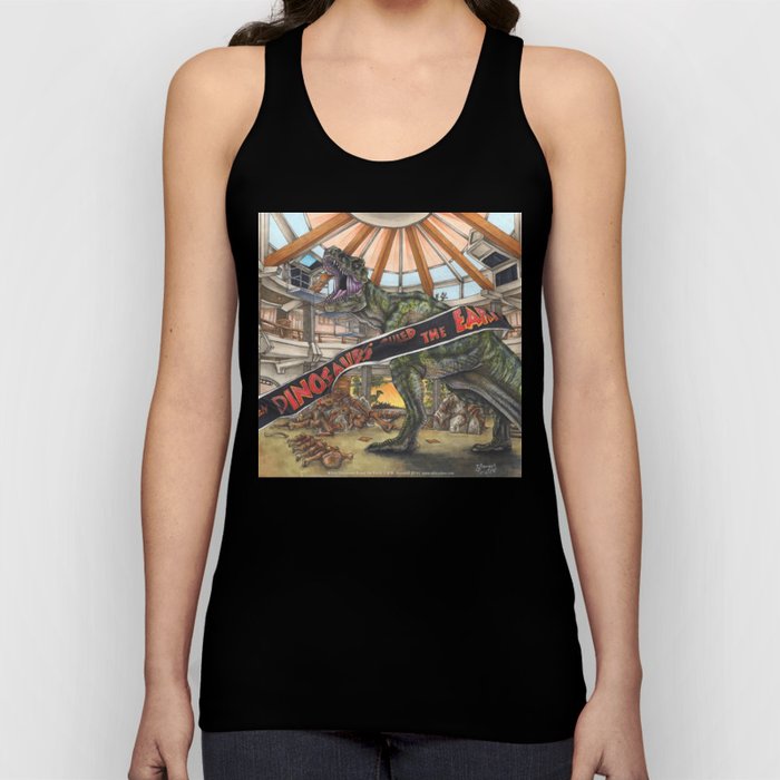 When Dinosaurs Ruled the Earth - Jurassic Park T-Rex Tank Top