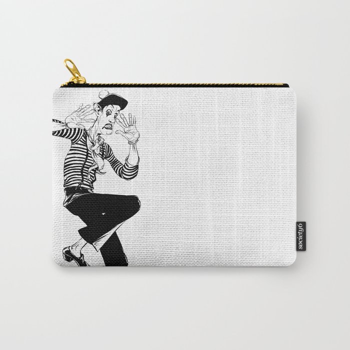 Mime (An invisible wall) Carry-All Pouch