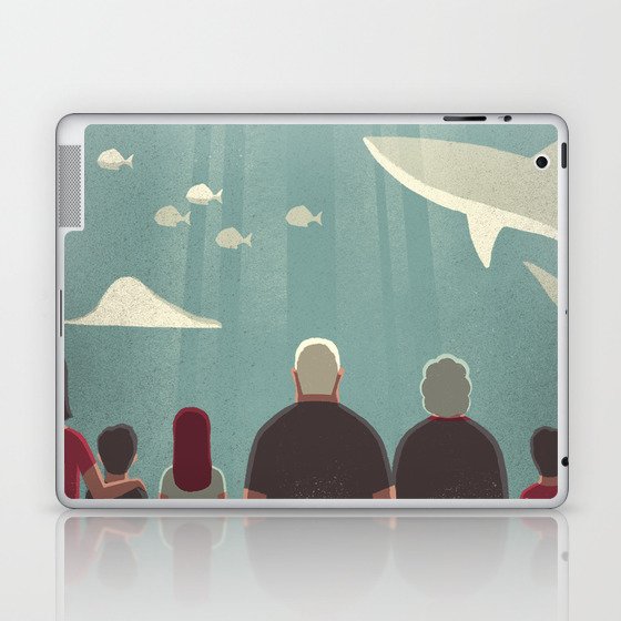 Day Trippers #9 - Aquarium Laptop & iPad Skin