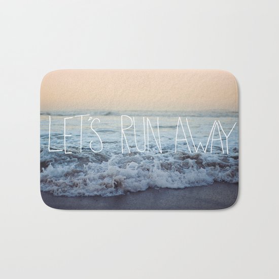 Let's Run Away x Arcadia Beach Bath Mat