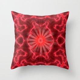 65 MCMLXV Cosplay Red Burst of Light Effect Pattern Throw Pillow