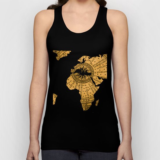 Antique Star Map IV Unisex Tank Top