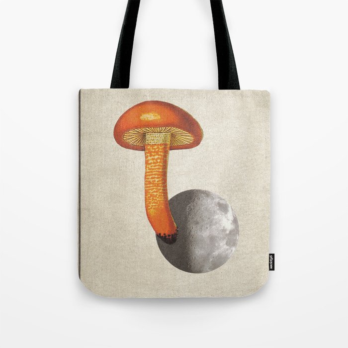 Mushroom Moon Tote Bag