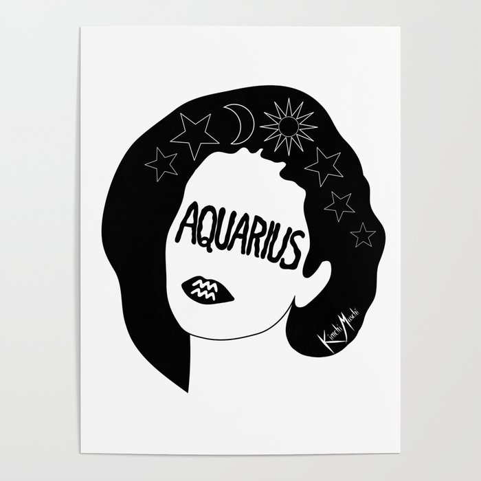 Aquarius Kiss Poster