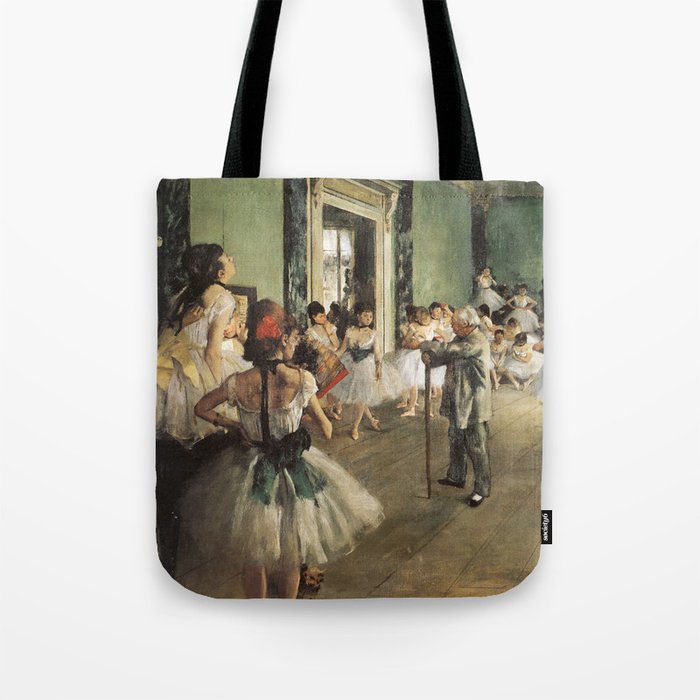 The Dance Class, Edgar Degas, 1874 Tote Bag