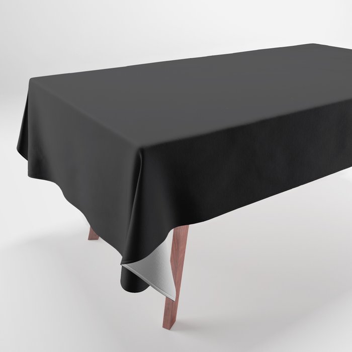 Black Redstart Black Tablecloth