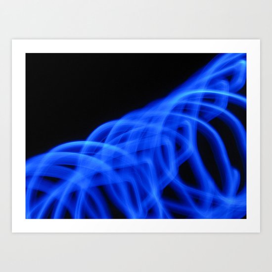 Nothing But Blue #2 Art Print